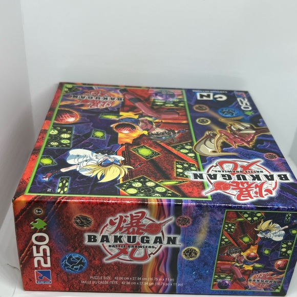 Bakugan Battle Brawlers 250-Piece Jigsaw Puzzle #4205-1 Cartoon Network NEW! - Picture 3 of 3